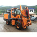 Road Barriers Install Machine